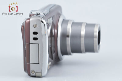 【中古】FUJIFILM 富士フイルム FinePix F70EXR ブラウン コンパクトデジタルカメラ 元箱付き
