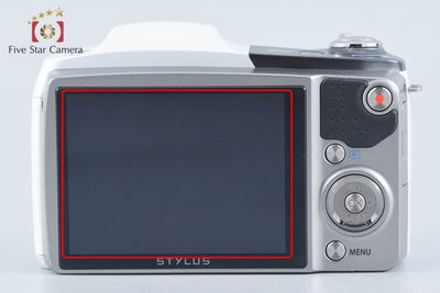 【中古】OLYMPUS オリンパス STYLUS SZ-16 ホワイト コンパクトデジタルカメラ