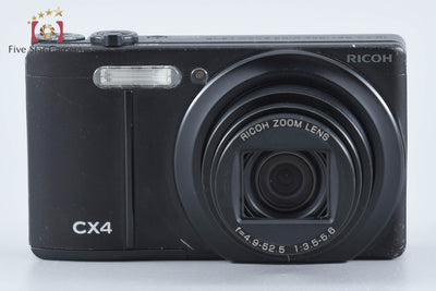 【中古】RICOH リコー CX4 ブラック コンパクトデジタルカメラ