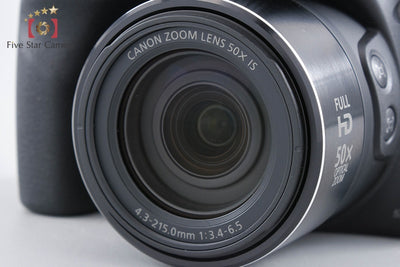 【中古】Canon キヤノン PowerShot SX530 HS ブラック コンパクトデジタルカメラ 元箱付き