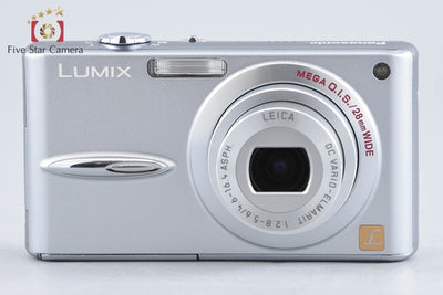 【中古】Panasonic パナソニック LUMIX DMC-FX30 プレシャスシルバー コンパクトデジタルカメラ 元箱付き
