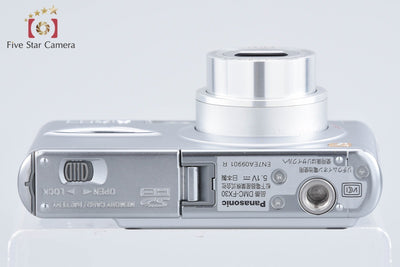 【中古】Panasonic パナソニック LUMIX DMC-FX30 プレシャスシルバー コンパクトデジタルカメラ 元箱付き
