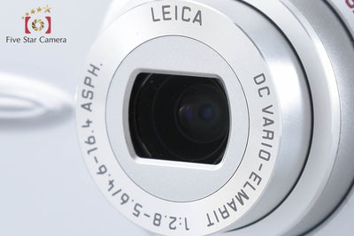 【中古】Panasonic パナソニック LUMIX DMC-FX30 プレシャスシルバー コンパクトデジタルカメラ 元箱付き
