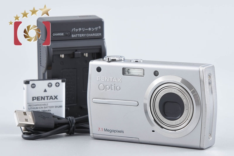【中古】PENTAX ペンタックス Optio T30 コンパクトデジタルカメラ