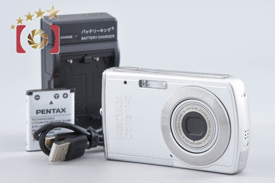 【中古】PENTAX ペンタックス Optio M40 シルバー コンパクトデジタルカメラ
