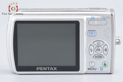 【中古】PENTAX ペンタックス Optio M40 シルバー コンパクトデジタルカメラ