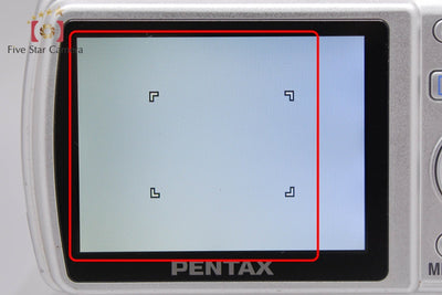 【中古】PENTAX ペンタックス Optio M40 シルバー コンパクトデジタルカメラ