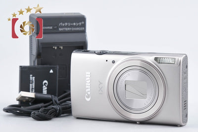 【中古】Canon キヤノン IXY 650 シルバー コンパクトデジタルカメラ