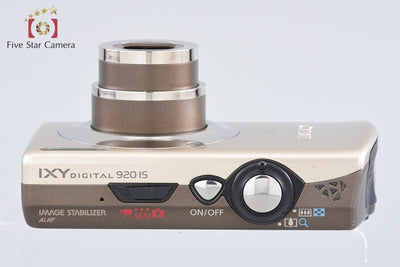 【中古】Canon キヤノン IXY DIGITAL 920 IS ゴールド コンパクトデジタルカメラ
