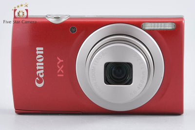 【中古】Canon キヤノン IXY 200 レッド コンパクトデジタルカメラ