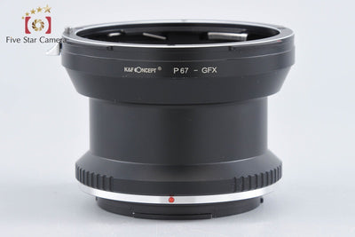 【中古】K&F Concept ケーアンドエフコンセプト P67-GFX マウントアダプター