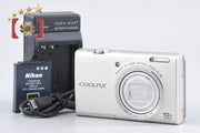 【中古】Nikon ニコン COOLPIX S6200 プラチナシルバー コンパクトデジタルカメラ
