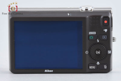 【中古】Nikon ニコン COOLPIX S6200 プラチナシルバー コンパクトデジタルカメラ