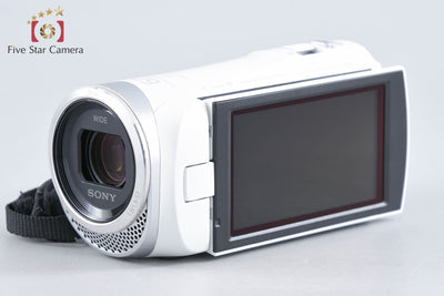 【中古】SONY ソニー HDR-CX485 ホワイト ビデオカメラ