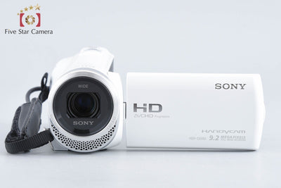 【中古】SONY ソニー HDR-CX485 ホワイト ビデオカメラ
