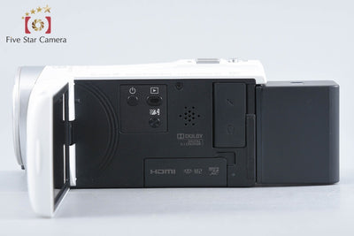 【中古】SONY ソニー HDR-CX485 ホワイト ビデオカメラ