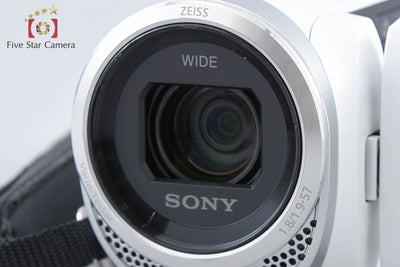 【中古】SONY ソニー HDR-CX485 ホワイト ビデオカメラ