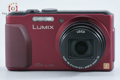 【中古】Panasonic パナソニック LUMIX DMC-TZ40 レッド コンパクトデジタルカメラ 元箱付き