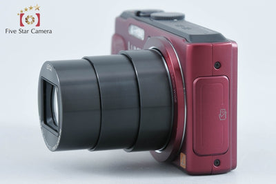 【中古】Panasonic パナソニック LUMIX DMC-TZ40 レッド コンパクトデジタルカメラ 元箱付き