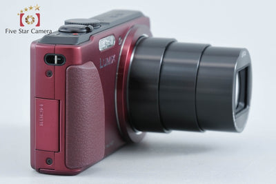 【中古】Panasonic パナソニック LUMIX DMC-TZ40 レッド コンパクトデジタルカメラ 元箱付き