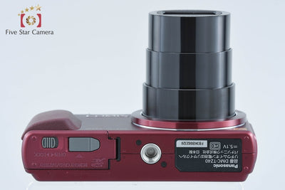 【中古】Panasonic パナソニック LUMIX DMC-TZ40 レッド コンパクトデジタルカメラ 元箱付き