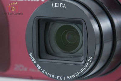 【中古】Panasonic パナソニック LUMIX DMC-TZ40 レッド コンパクトデジタルカメラ 元箱付き