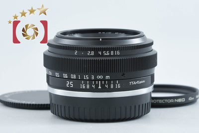 【中古】銘匠光学 TTArtisan 25mm f/2 富士フイルムXマウント用
