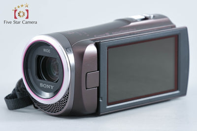 【中古】SONY ソニー ハンディカム HDR-CX420 ボルドーブラウン デジタルビデオカメラ