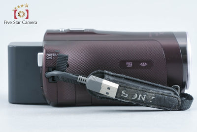 【中古】SONY ソニー ハンディカム HDR-CX420 ボルドーブラウン デジタルビデオカメラ