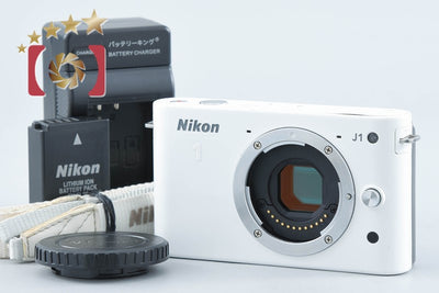 【中古】Nikon ニコン 1 J1 ホワイト ミラーレス一眼カメラ