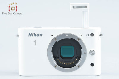 【中古】Nikon ニコン 1 J1 ホワイト ミラーレス一眼カメラ