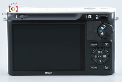 【中古】Nikon ニコン 1 J1 ホワイト ミラーレス一眼カメラ