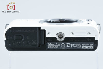 【中古】Nikon ニコン 1 J1 ホワイト ミラーレス一眼カメラ