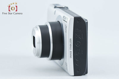 【中古】Canon キヤノン PowerShot A2400 IS シルバー コンパクトデジタルカメラ