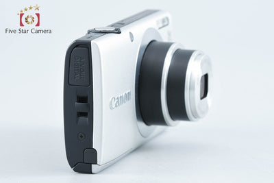 【中古】Canon キヤノン PowerShot A2400 IS シルバー コンパクトデジタルカメラ