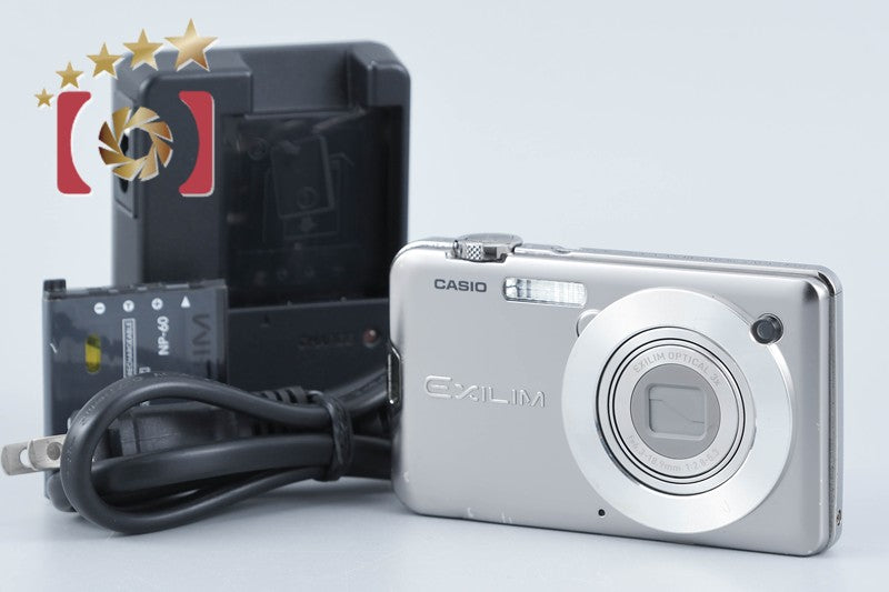 【中古】CASIO カシオ EXILIM EX-S10 シルバー コンパクトデジタルカメラ