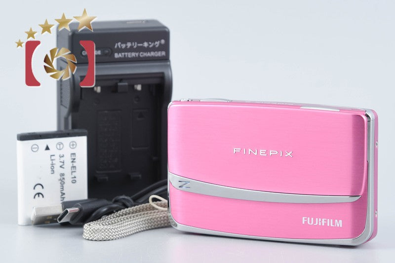 【中古】FUJIFILM 富士フイルム FinePix Z80 ピンク コンパクトデジタルカメラ