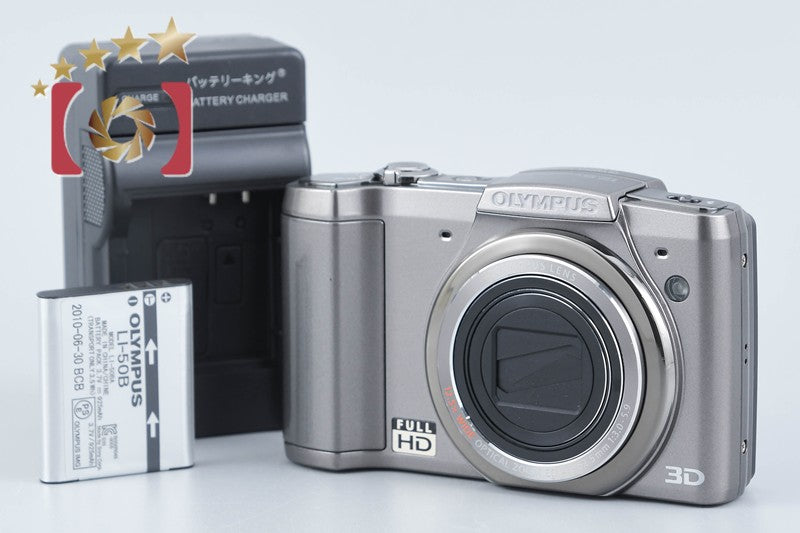 【中古】OLYMPUS オリンパス SZ-20 シルバー コンパクトデジタルカメラ