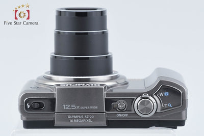 【中古】OLYMPUS オリンパス SZ-20 シルバー コンパクトデジタルカメラ