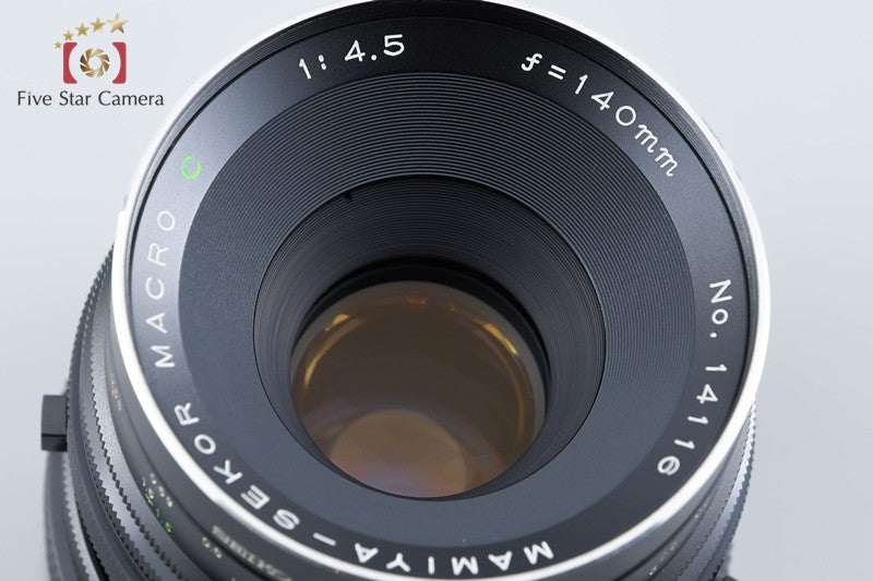 中古】Mamiya マミヤ SEKOR MACRO C 140mm f/4.5 RB67用 – Five Star