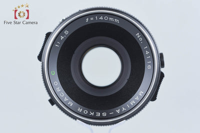 【中古】Mamiya マミヤ SEKOR MACRO C 140mm f/4.5 RB67用