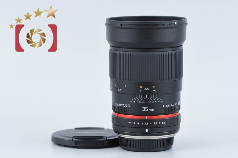 【中古】SAMYANG サムヤン 35mm f/1.4 AS UMC マイクロフォーサーズ用