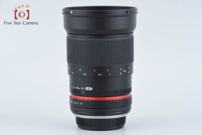 【中古】SAMYANG サムヤン 35mm f/1.4 AS UMC マイクロフォーサーズ用