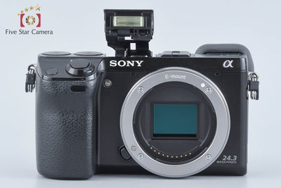 【中古】SONY ソニー α NEX-7 ブラック + E PZ 16-50mm f/3.5-5.6 OSS SELP1650 多言語対応