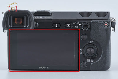 【中古】SONY ソニー α NEX-7 ブラック + E PZ 16-50mm f/3.5-5.6 OSS SELP1650 多言語対応