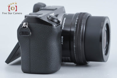 【中古】SONY ソニー α NEX-7 ブラック + E PZ 16-50mm f/3.5-5.6 OSS SELP1650 多言語対応
