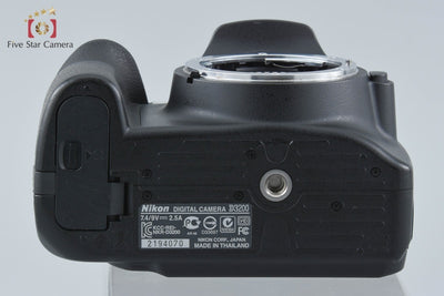 【中古】Nikon ニコン D3200 ブラック デジタル一眼レフカメラ シャッター回数僅少