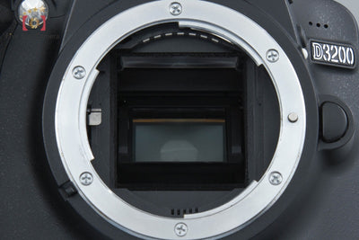 【中古】Nikon ニコン D3200 ブラック デジタル一眼レフカメラ シャッター回数僅少
