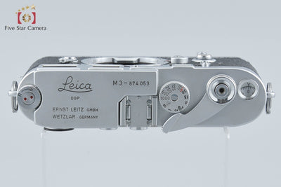【中古】Leica ライカ M3 ダブルストローク レンジファインダーカメラ