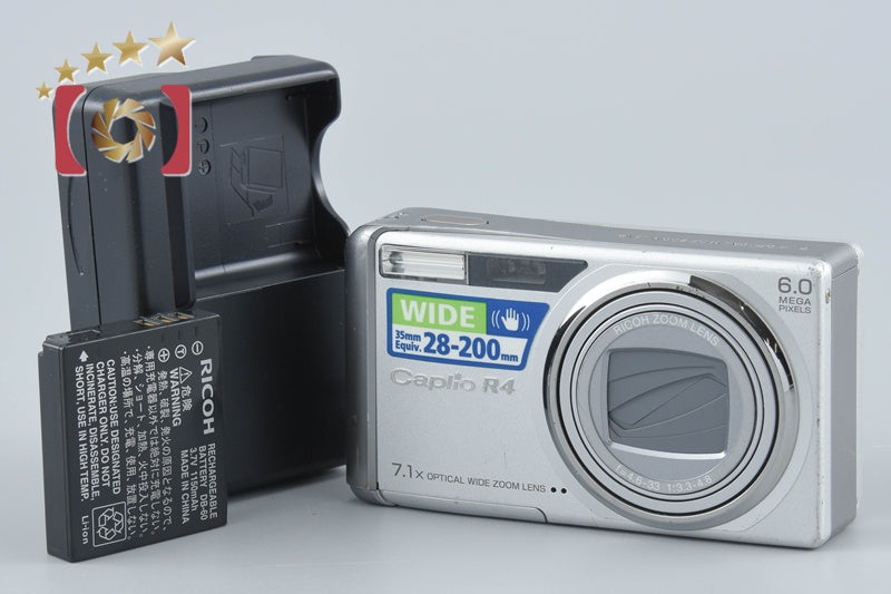 【中古】RICOH リコー Caplio R4 シルバー コンパクトデジタルカメラ